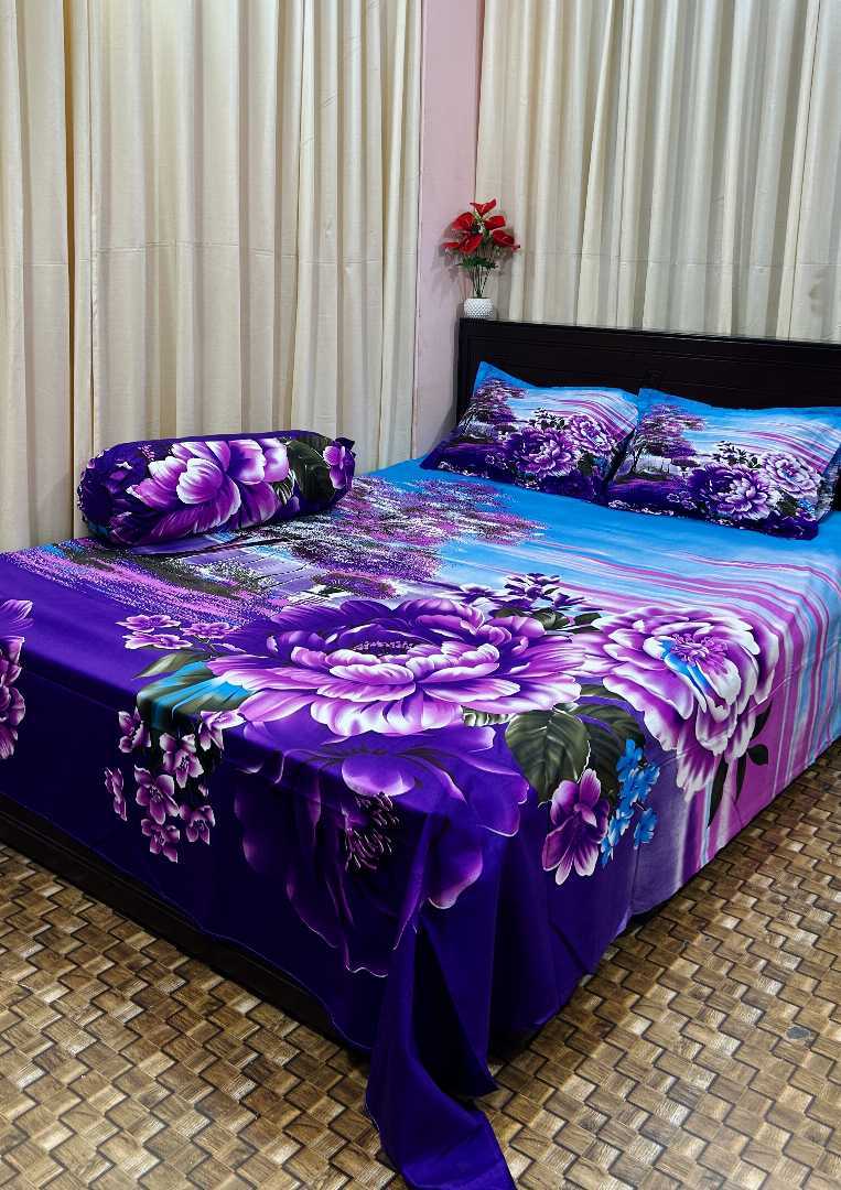Premium,Quality,Panel,Cotton,Bed,Sheets