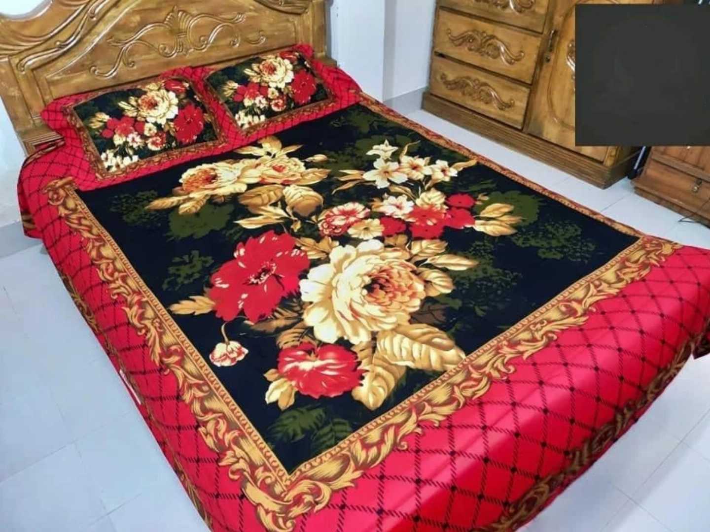 Premium,Quality,Panel,Cotton,Bed,Sheets