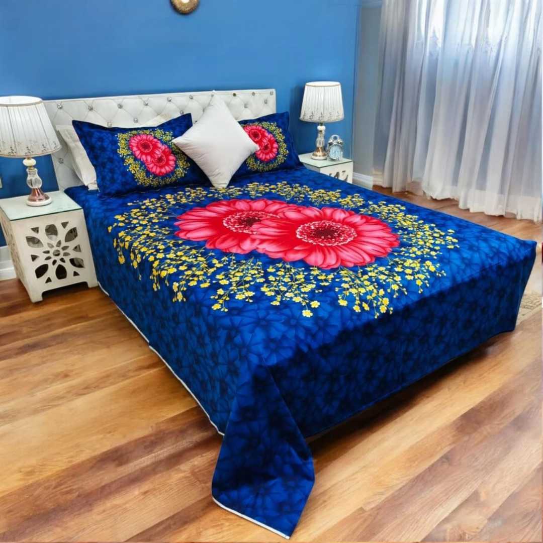 Premium,Quality,Panel,Cotton,Bed,Sheets
