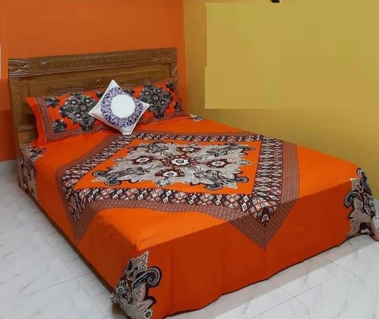 Premium,Quality,Panel,Cotton,Bed,Sheets