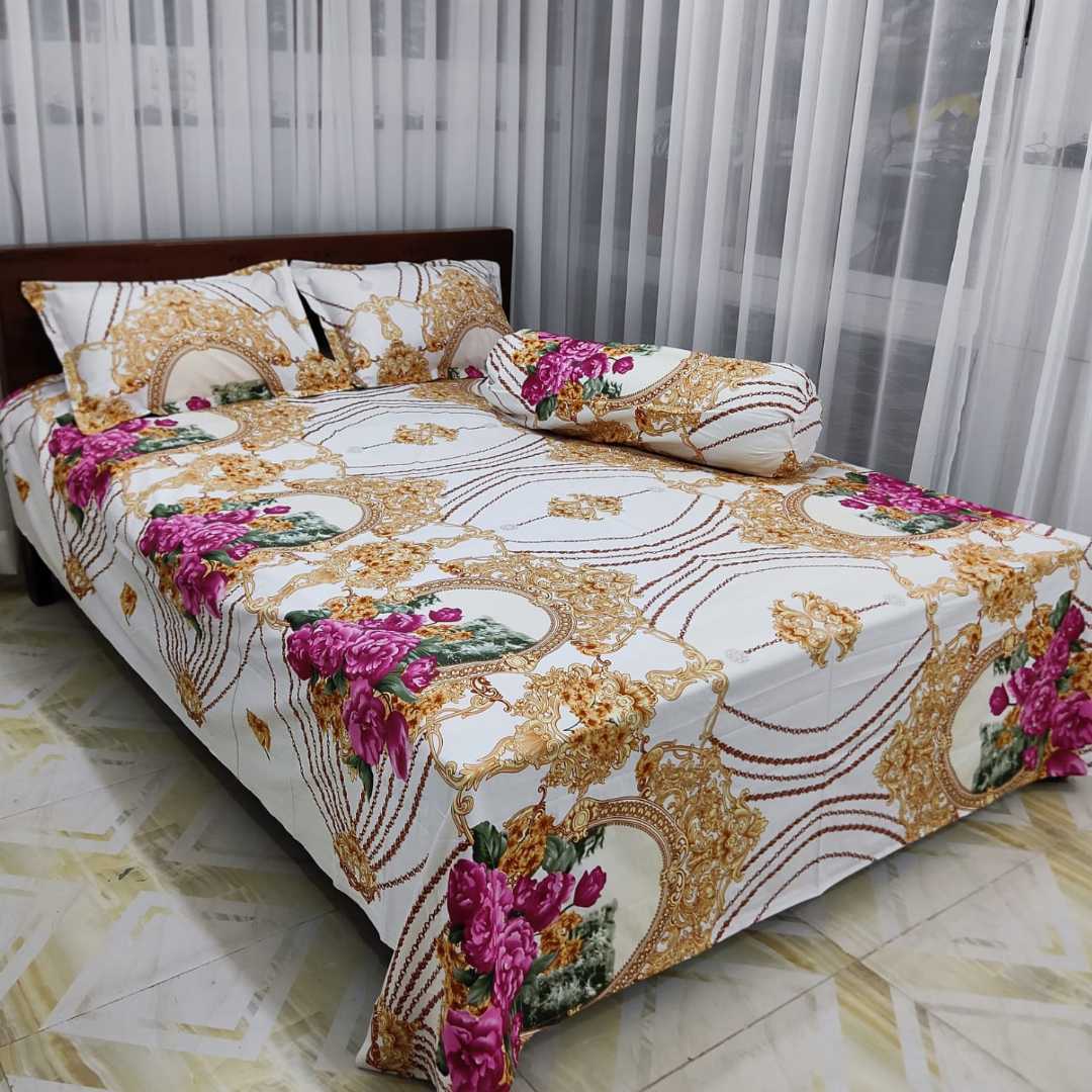 Premium,Quality,Panel,Cotton,Bed,Sheets