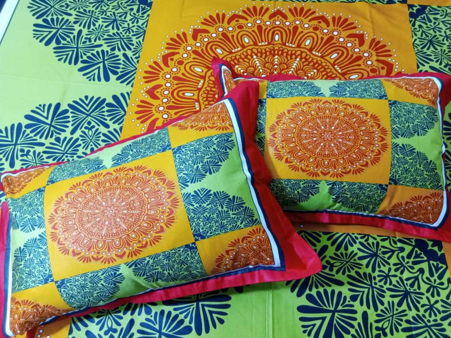 Premium,Quality,Panel,Cotton,Bed,Sheets