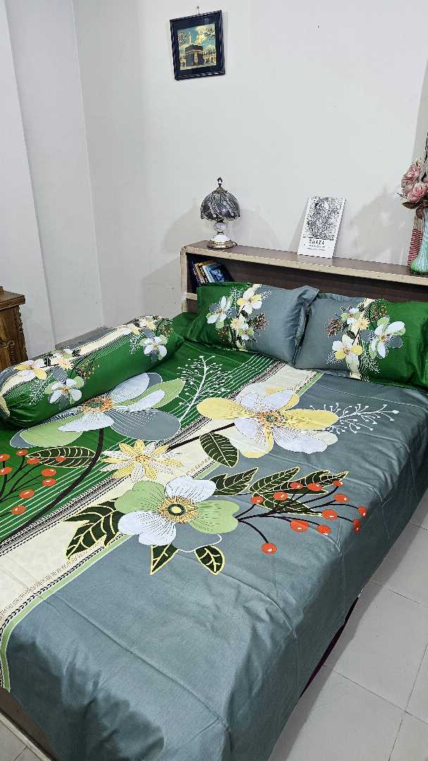 Premium,Quality,Panel,Cotton,Bed,Sheets