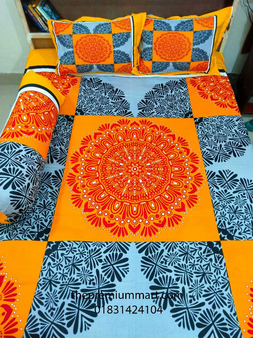 Premium,Quality,Panel,Cotton,Bed,Sheets