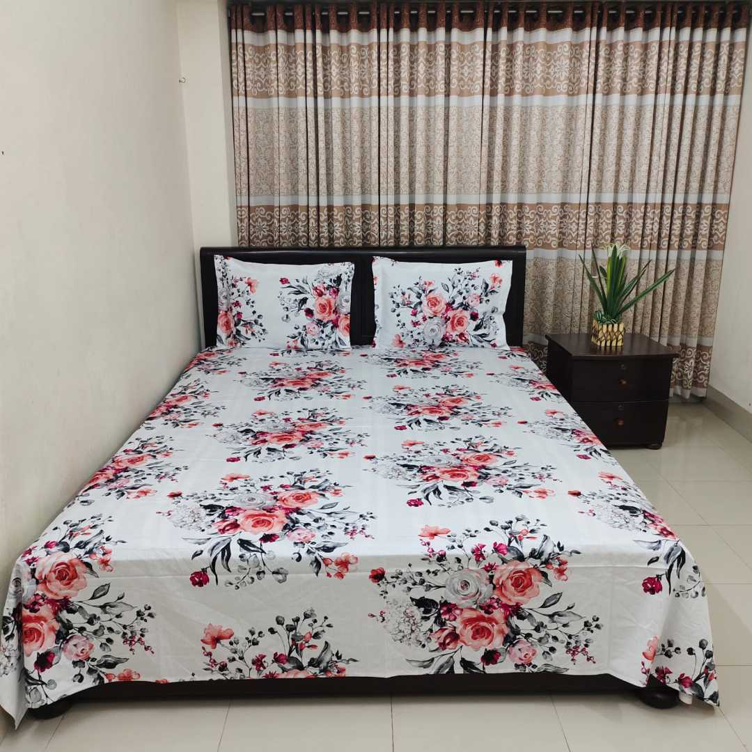 Premium,Quality,Panel,Cotton,Bed,Sheets
