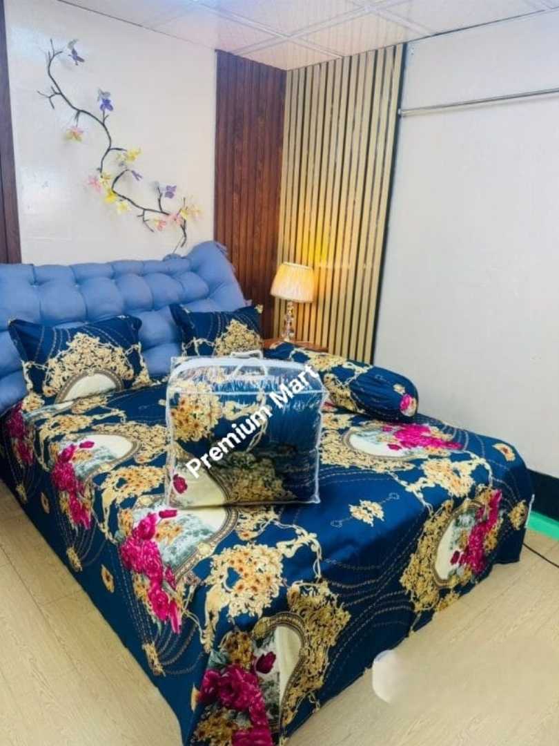 Premium,Quality,Twill,Cotton,Comforter,5,Pcs,Set