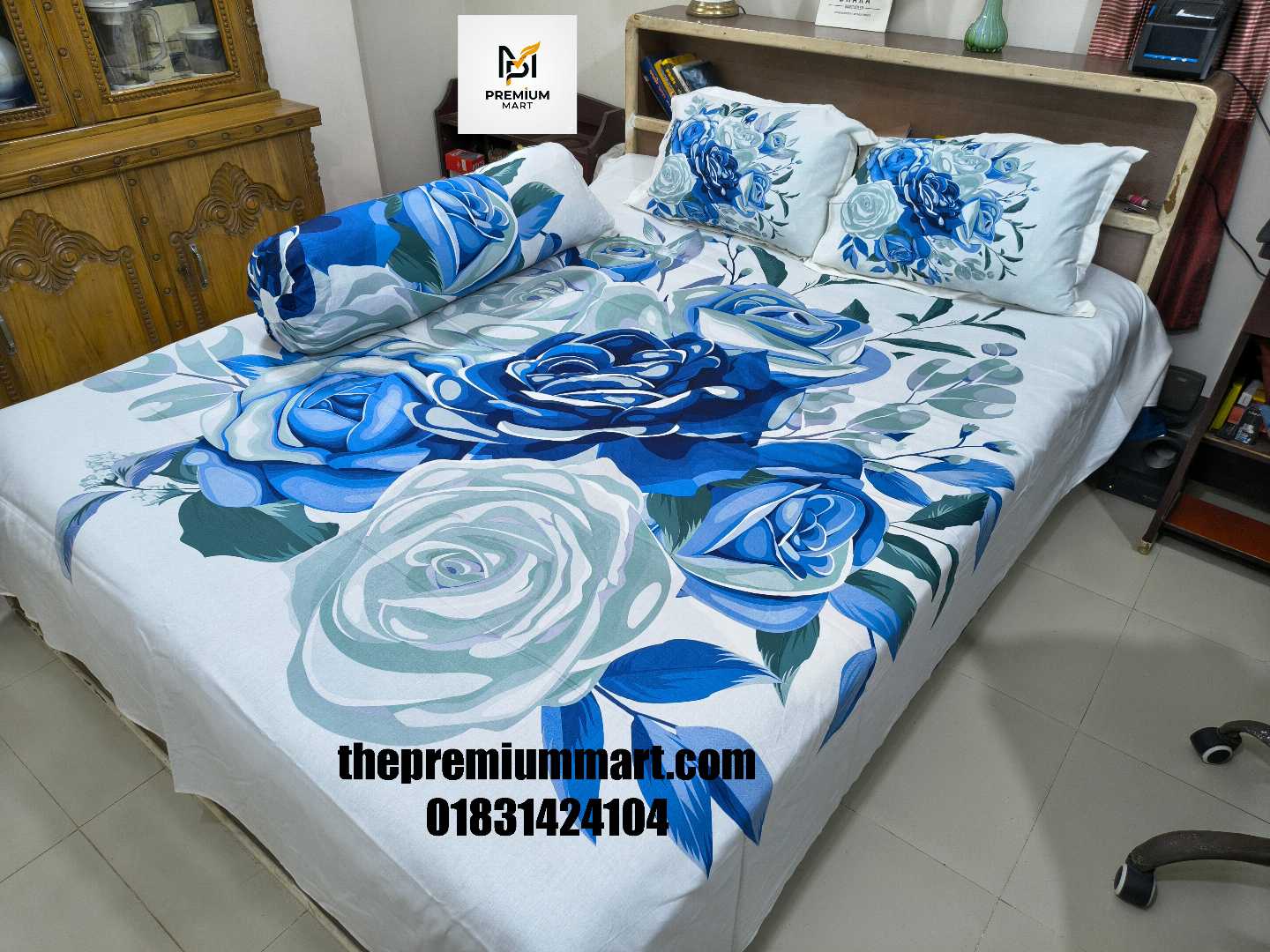 Premium,Quality,Panel,Cotton,Bed,Sheets