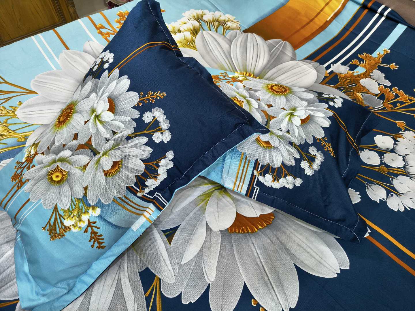 Premium,Quality,Panel,Cotton,Bed,Sheets