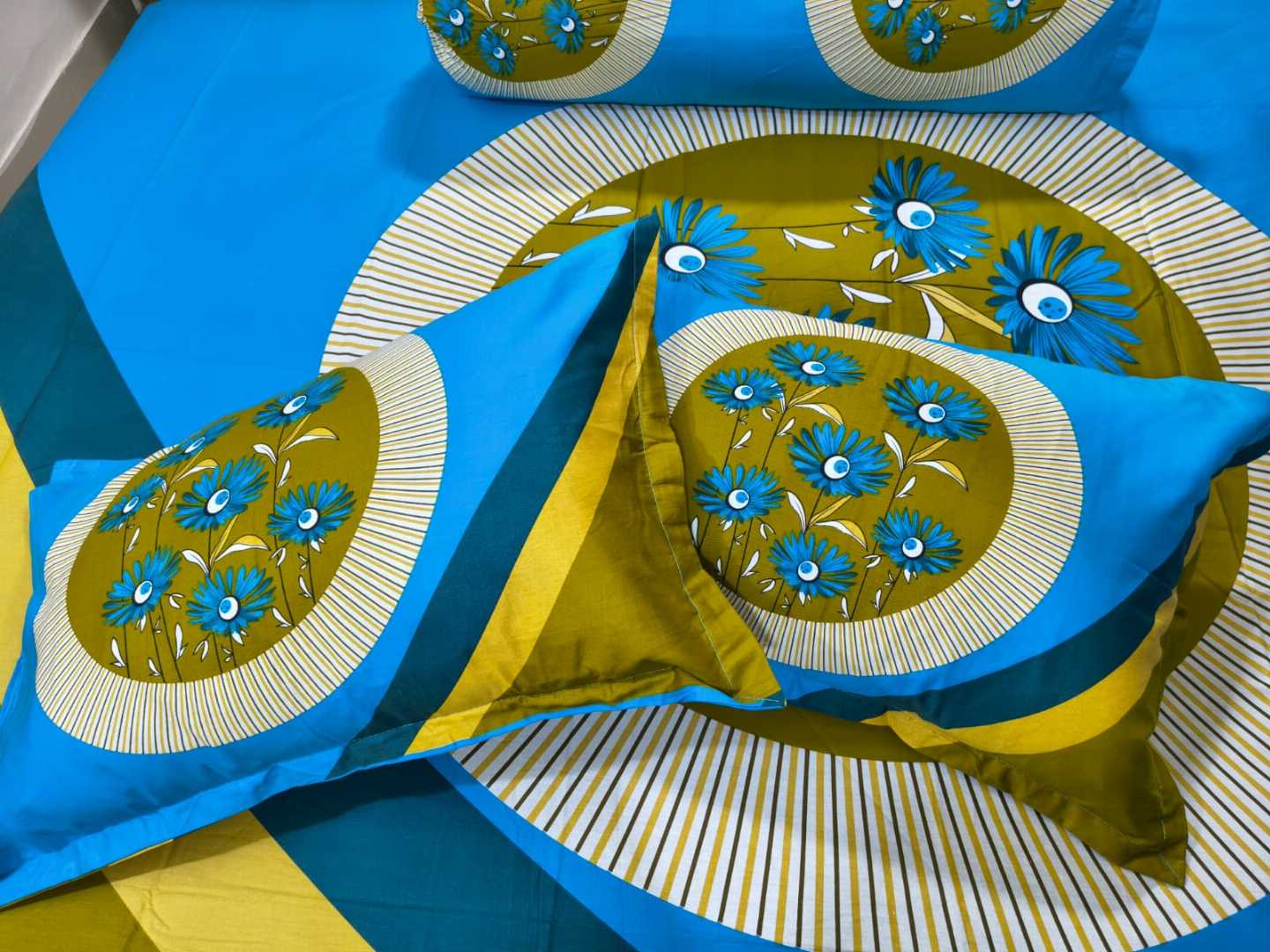 Premium,Quality,Panel,Cotton,Bed,Sheets